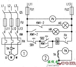 交流接触器接线图在电动机控制中的应用实例  第1张