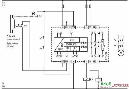 电气设计 | 图文详解 安全继电器工作原理、接线图及使用方法  第4张