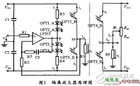 光电隔离电路设计方案（六款基于光耦、AD210AN的光电隔离电路图） - 光电隔离电子电路  第3张