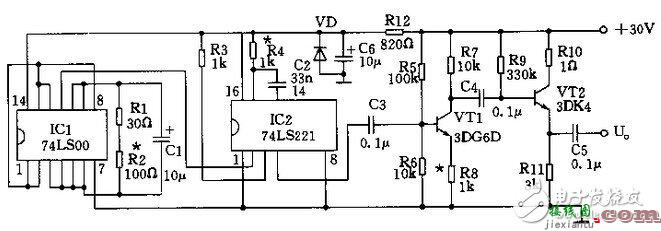 简易信号发生器电路图大全（八款简易信号发生器电路设计原理图详解） - 信号处理电子  第4张