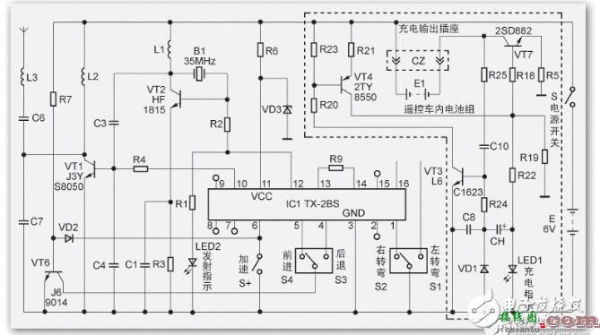 TTL反相器的基本电路（六款TTL反相器的基本电路设计原理图详解） - 信号处理电子电路  第4张