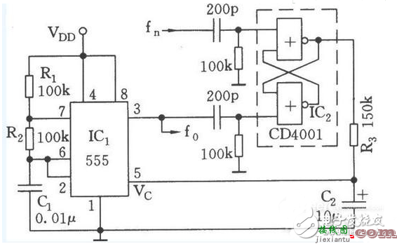 最简单三级管振荡电路图大全（六款最简单三级管振荡电路设计原理图详解） - 信号处理  第16张